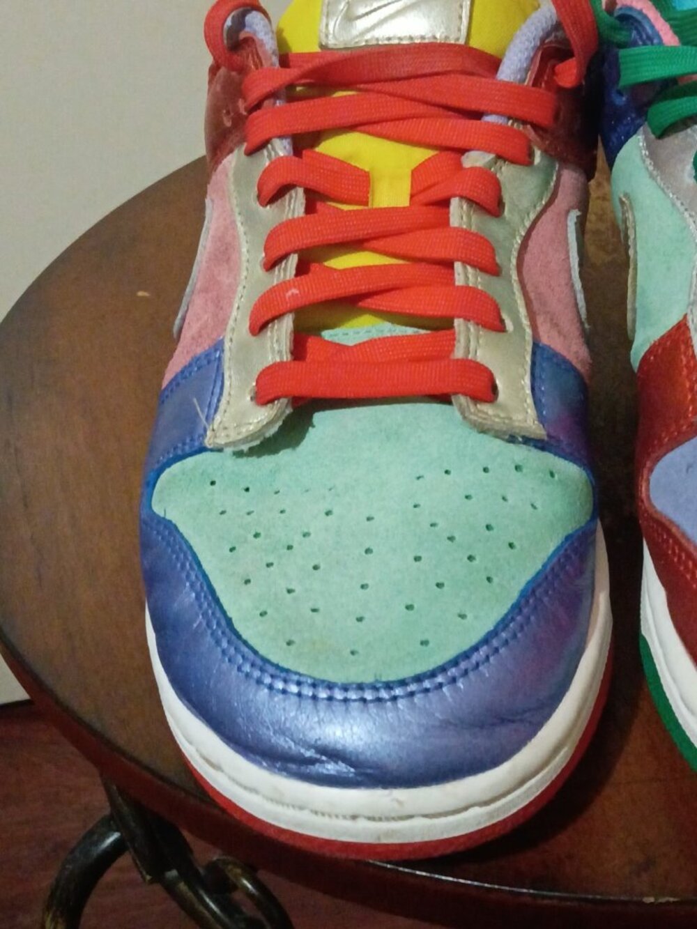 Nike Dunk Low Sunset Pulse Shoes Womens Size 9 Multicolor Sneakers DN0855-600 - Picture 7 of 13